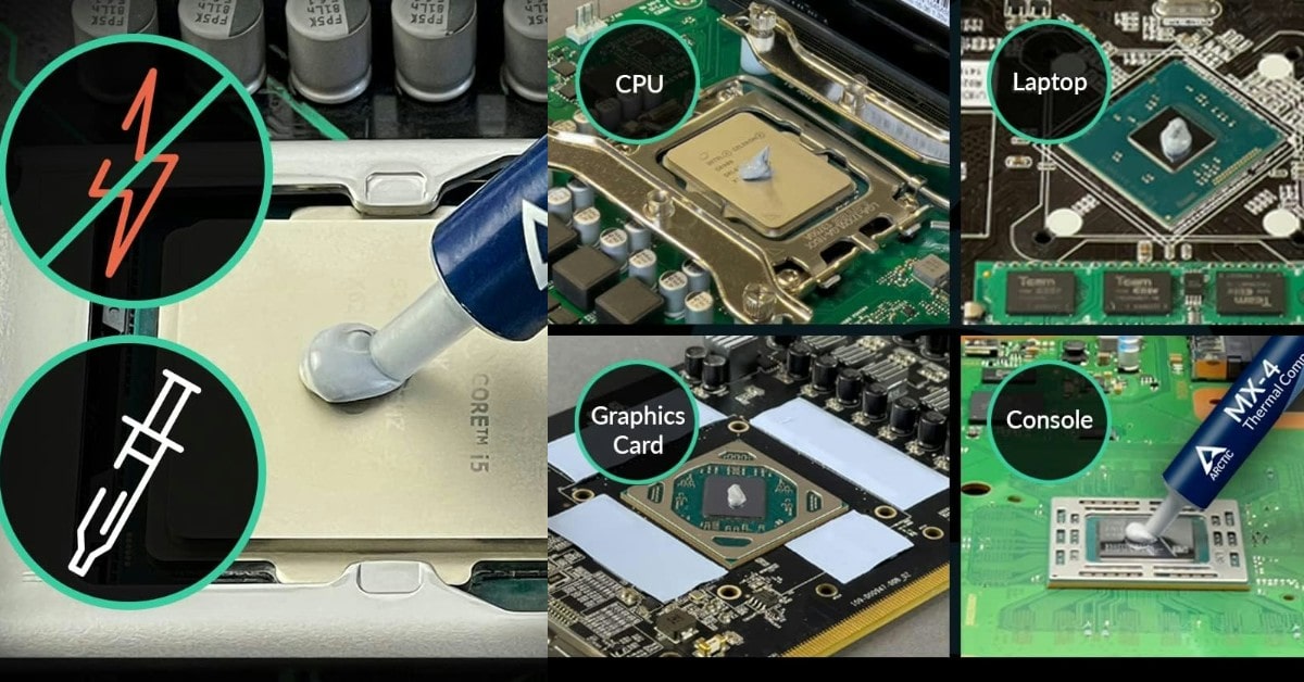 Pasta térmica Arctic MX-4 para portátiles