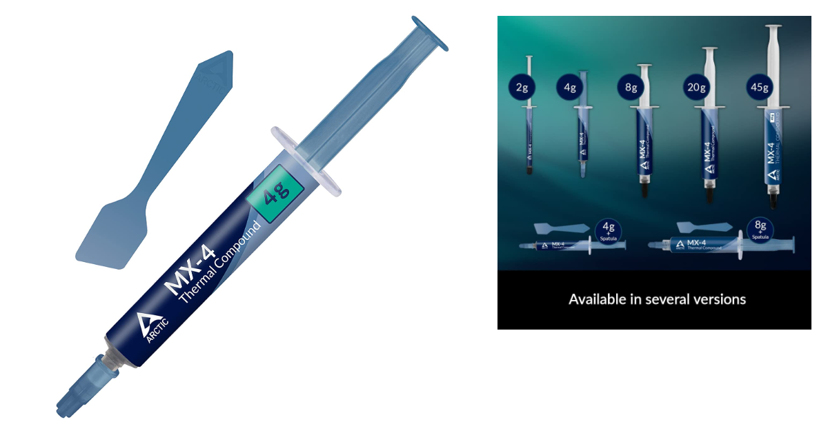 Arctic MX-4 pasta térmica para portátil