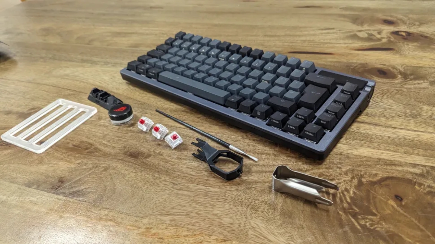 Teclado inalámbrico para juegos ASUS ROG Azoth de gama alta