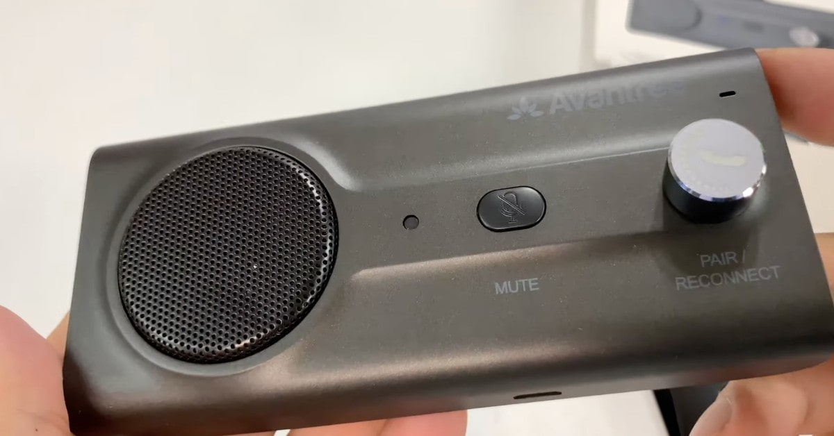 Altavoz bluetooth Avantree CK11 para llamadas telefónicas en el coche