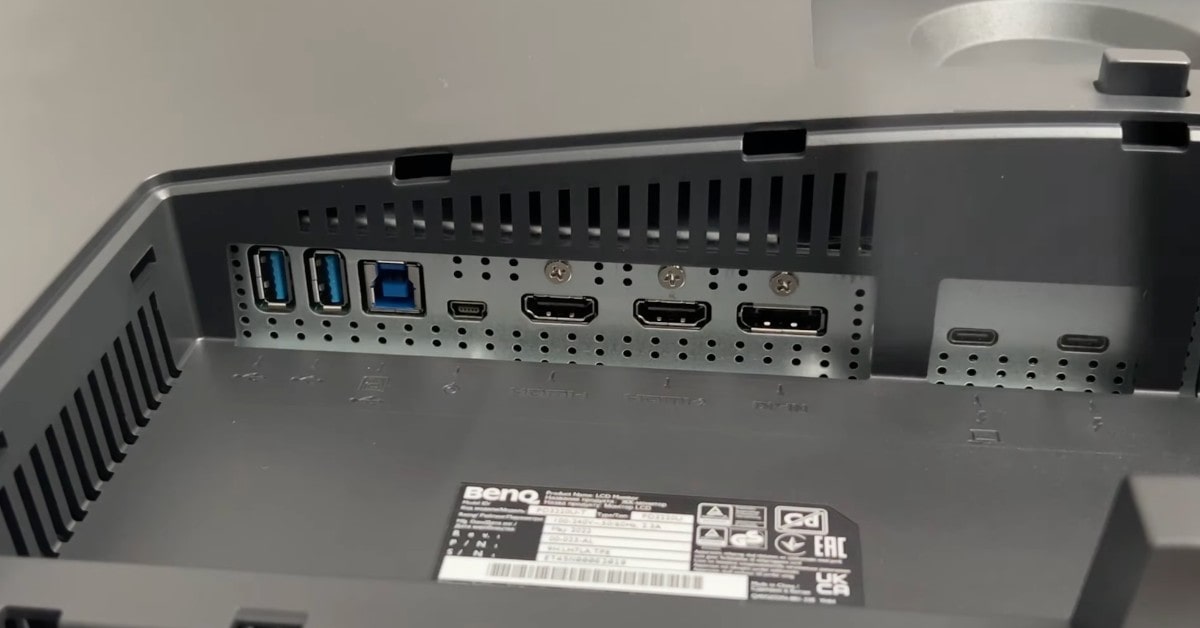 BenQ PD3220U monitores thunderbolt