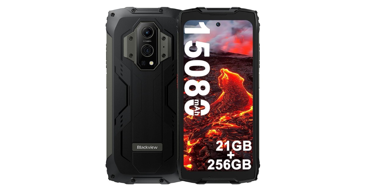 Blackview BV9300 mejores teléfonos para trabajadores de la construcción