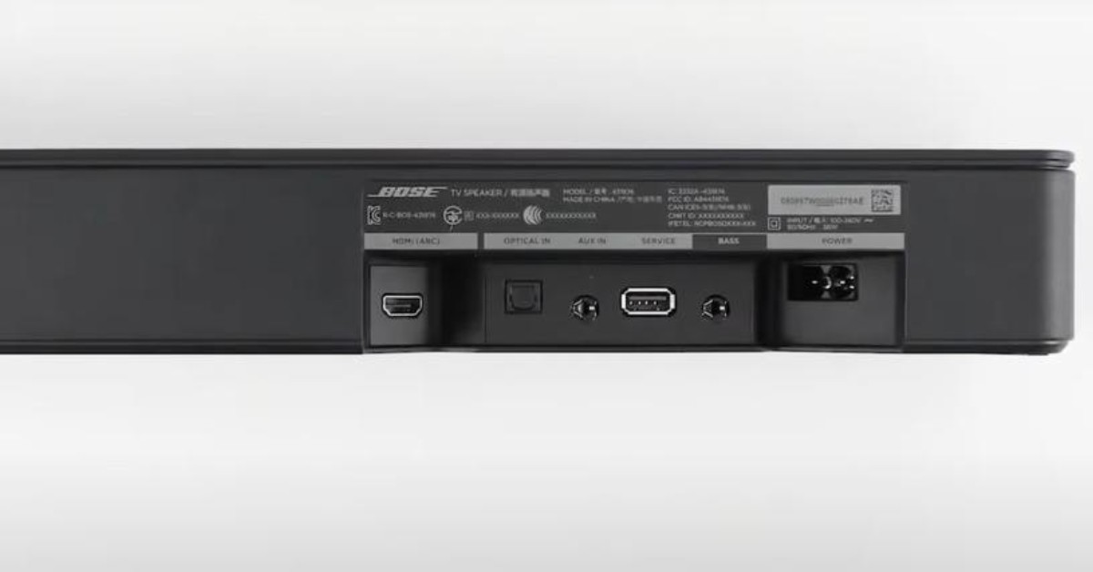Bose parlante para proyector