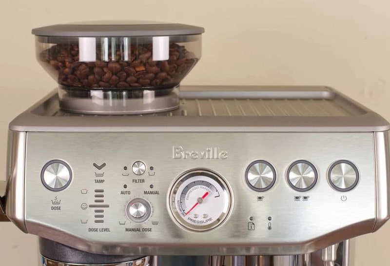 Breville Barista Express Impress cafetera espresso menos 1000 euros