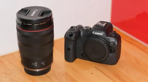 Canon EOS R6 cámara 4K videos música