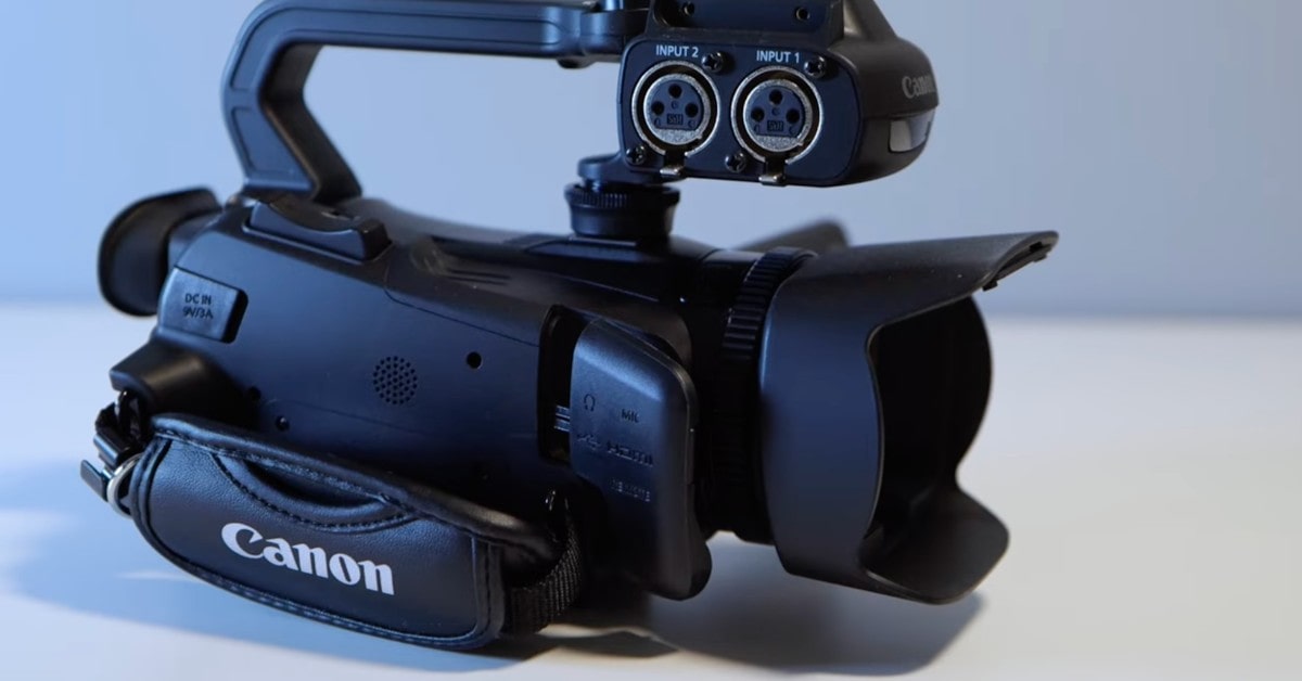 Canon XA60 Mejor videocámara para poca luz