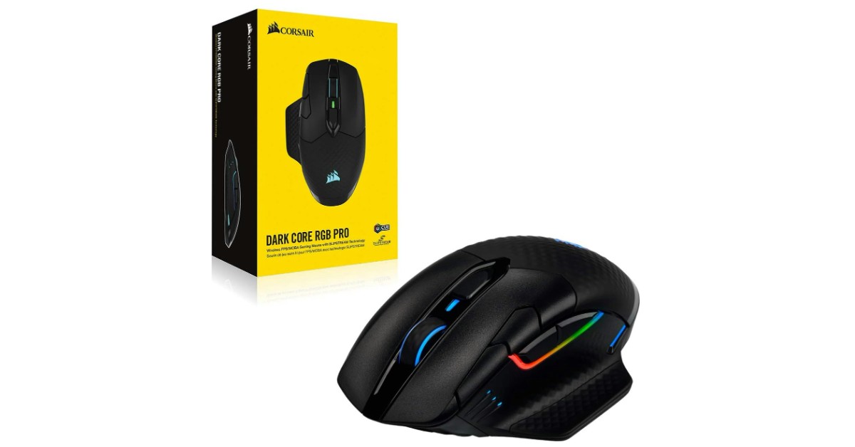Corsair Dark Core RGB Pro mejor ratón inalámbrico de juegos