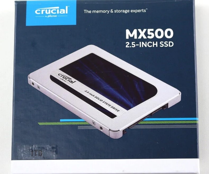 Crucial MX500 almacenamiento datos permanente