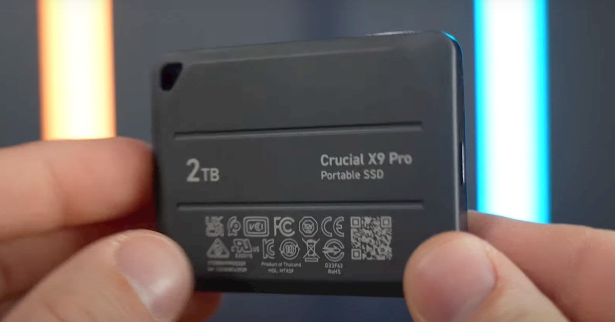 Crucial X9 Pro mejor ssd para edición