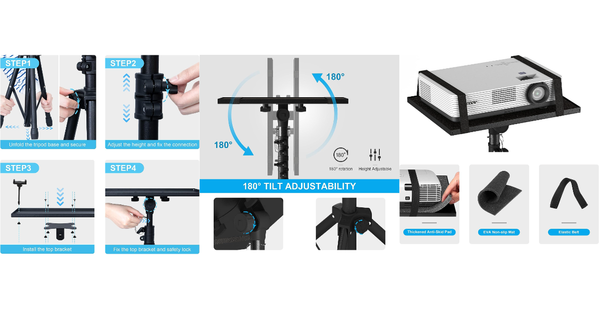 DECOSIS mejor soporte para proyector al aire libre