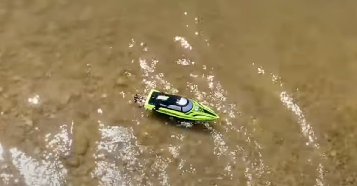 DEERC DE2008 barco rc para piscina