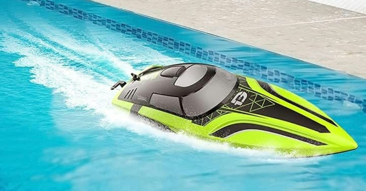 DEERC DE2008 Barco teledirigido para piscina