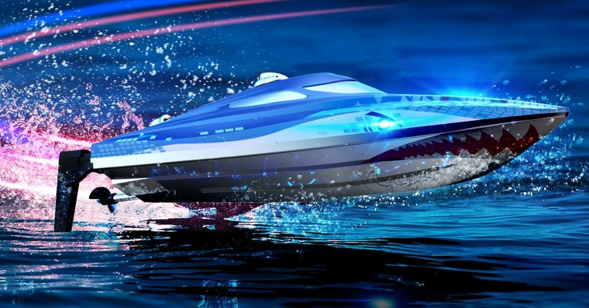 DEERC HJ812 barcos rc para piscina