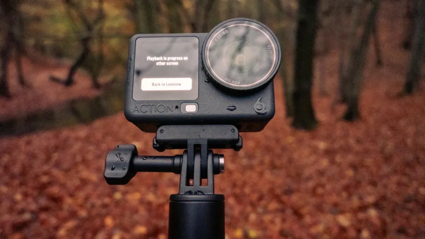 DJI Osmo Action 6 pequeña cámara de acción para YouTube