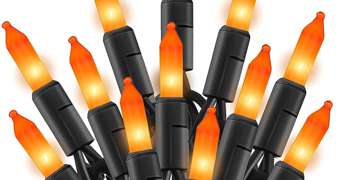 Dazzle Bright las brillantes luces de cadena mejores luces de halloween para exteriores