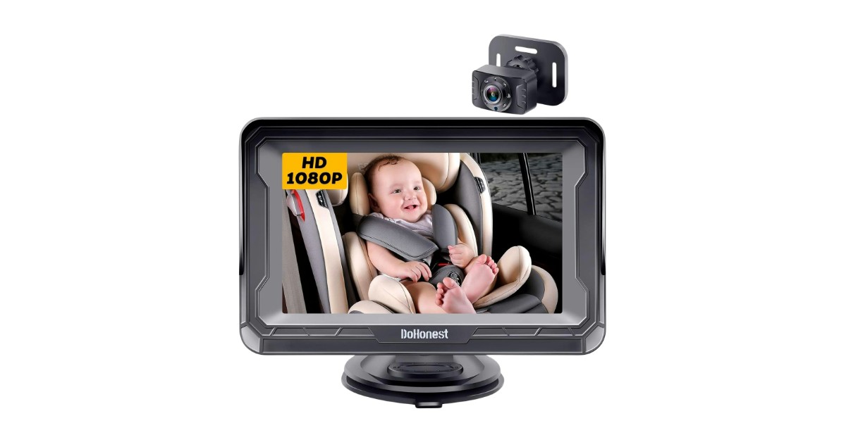 Mejor cámara para bebé en el coche DoHonest