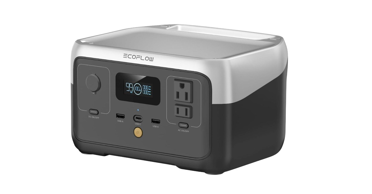 central electrica portatil Central eléctrica portátil EF ECOFLOW RIVER 2