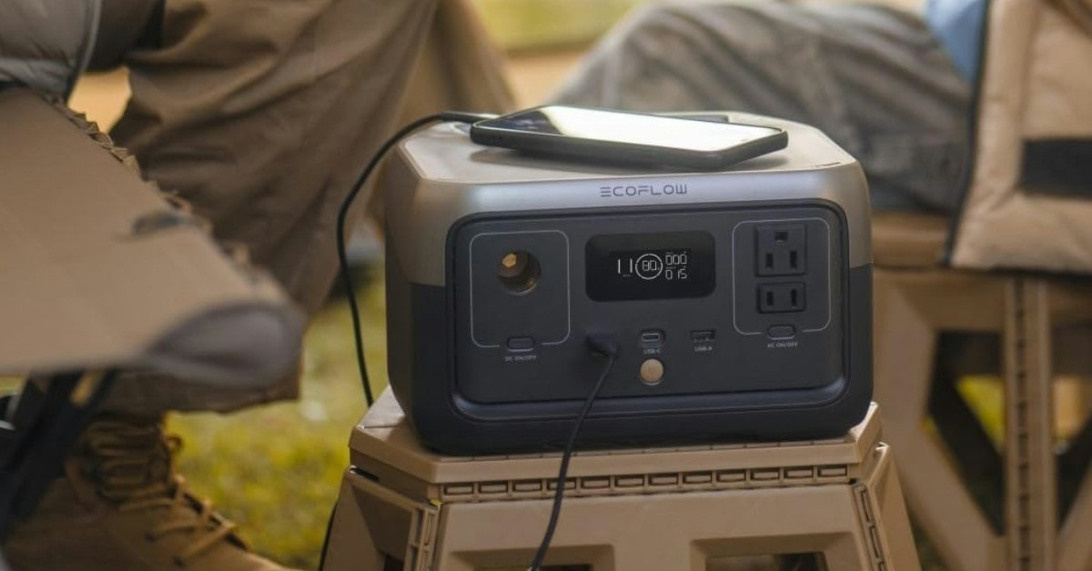 mejor estación de energía portátil EF ECOFLOW RIVER 2