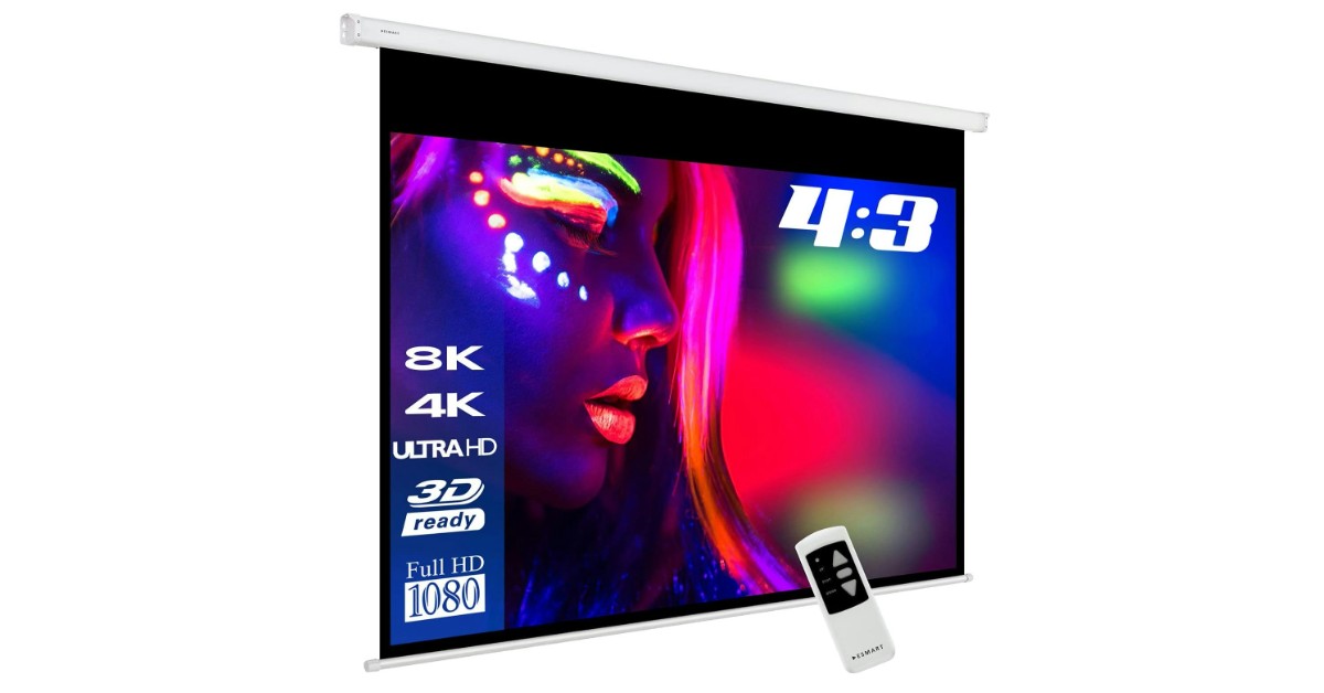  ESMART MIMOTO mejor pantalla de proyección motorizada