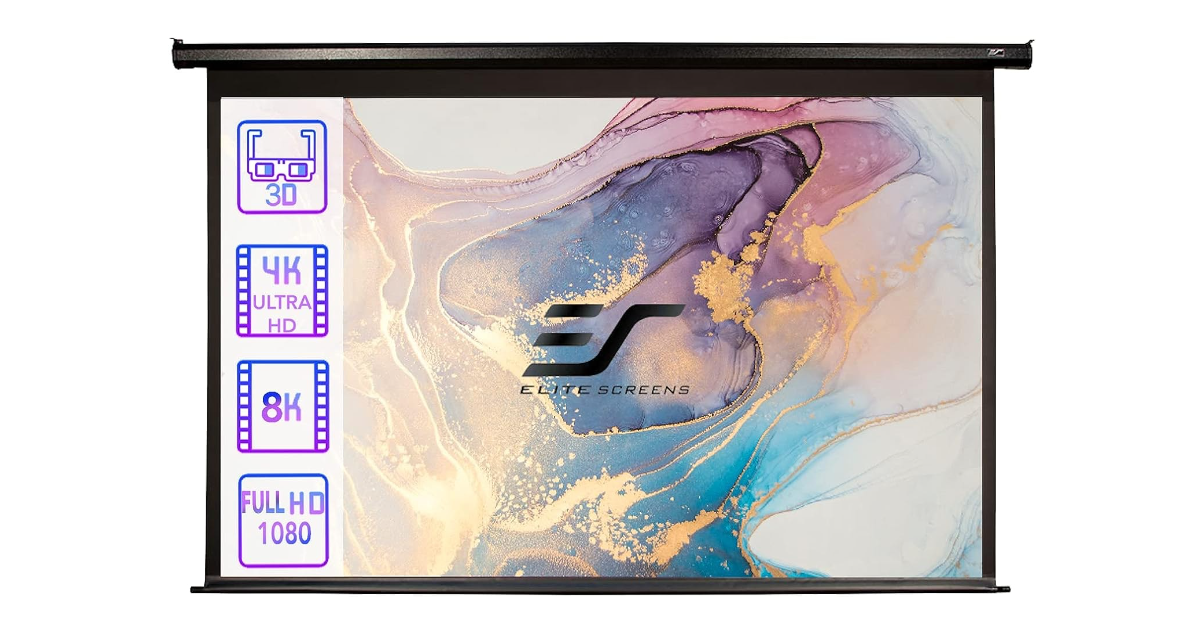 Elite Screens Electric Spectrum pantalla proyector láser 4K