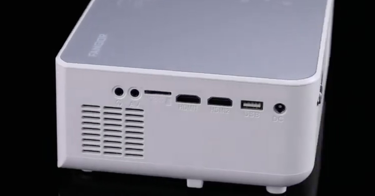 FANGOR F-506 mini proyector compatible con iphone