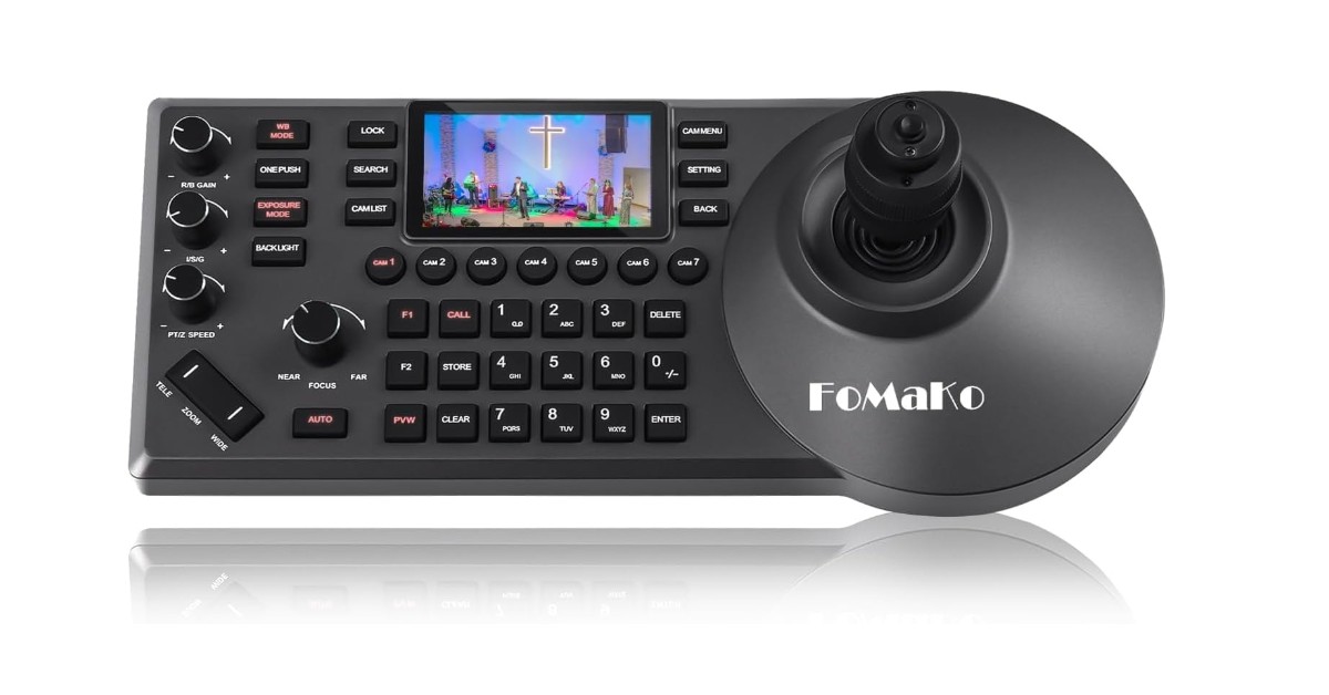 Controlador PTZ FoMaKo 