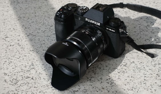 Fujifilm X-S20 cámara para YouTube
