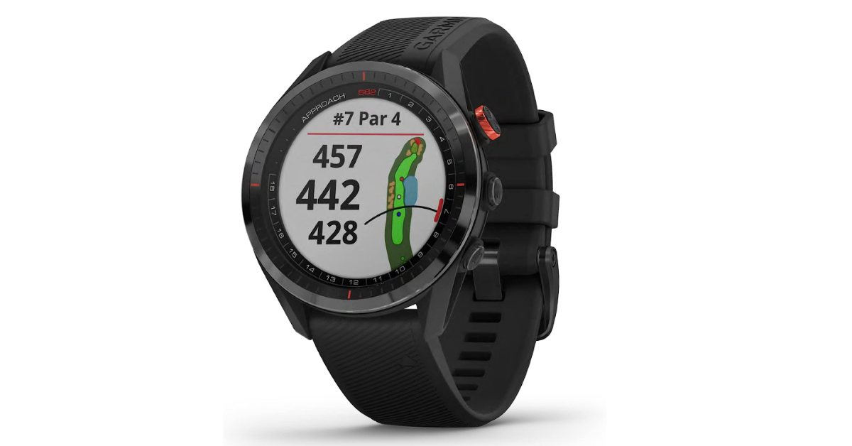 GARMIN APPROACH S62 PREMIUM GOLF rastreador de actividad sin teléfono inteligente