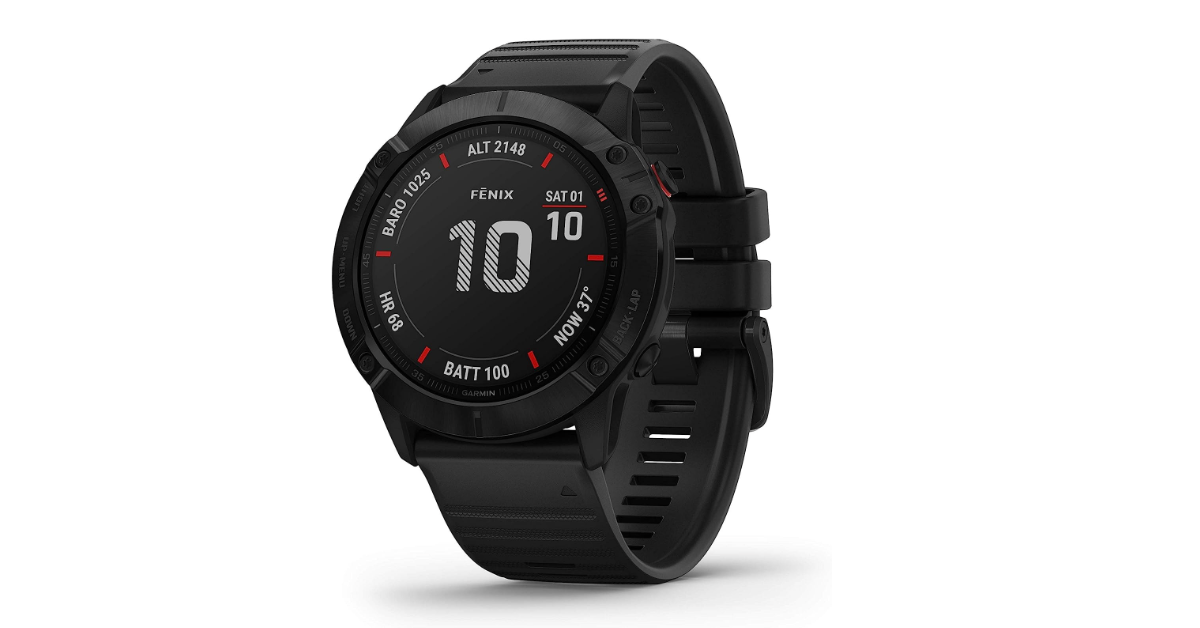 GARMIN FENIX 6X SAPPHIRE MULTISPORT rastreador de actividad física sin teléfono