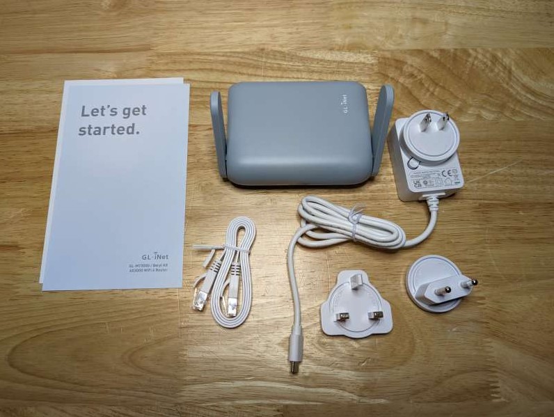 Enrutador de viaje VPN GL.iNet Beryl AX (GL-MT3000)