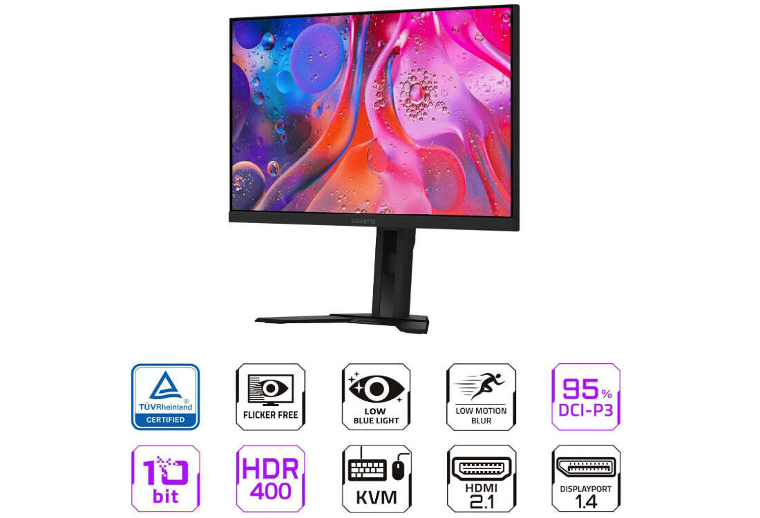 GIGABYTE M27Q monitor 2K económico