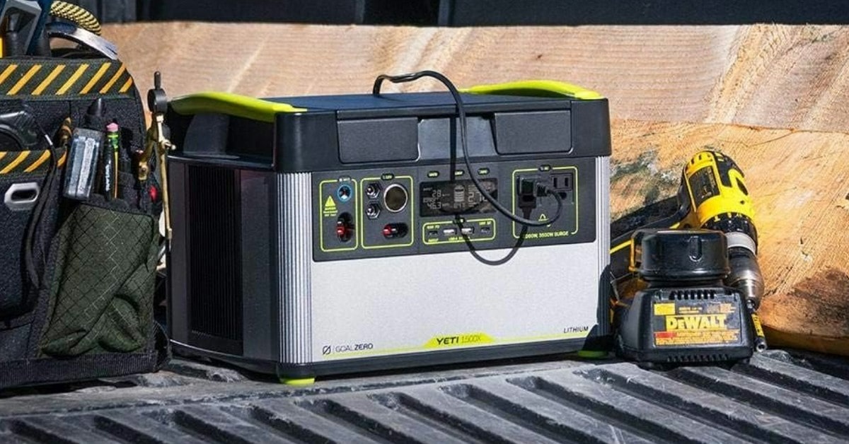 Goal Zero Yeti central eléctrica solar portátil