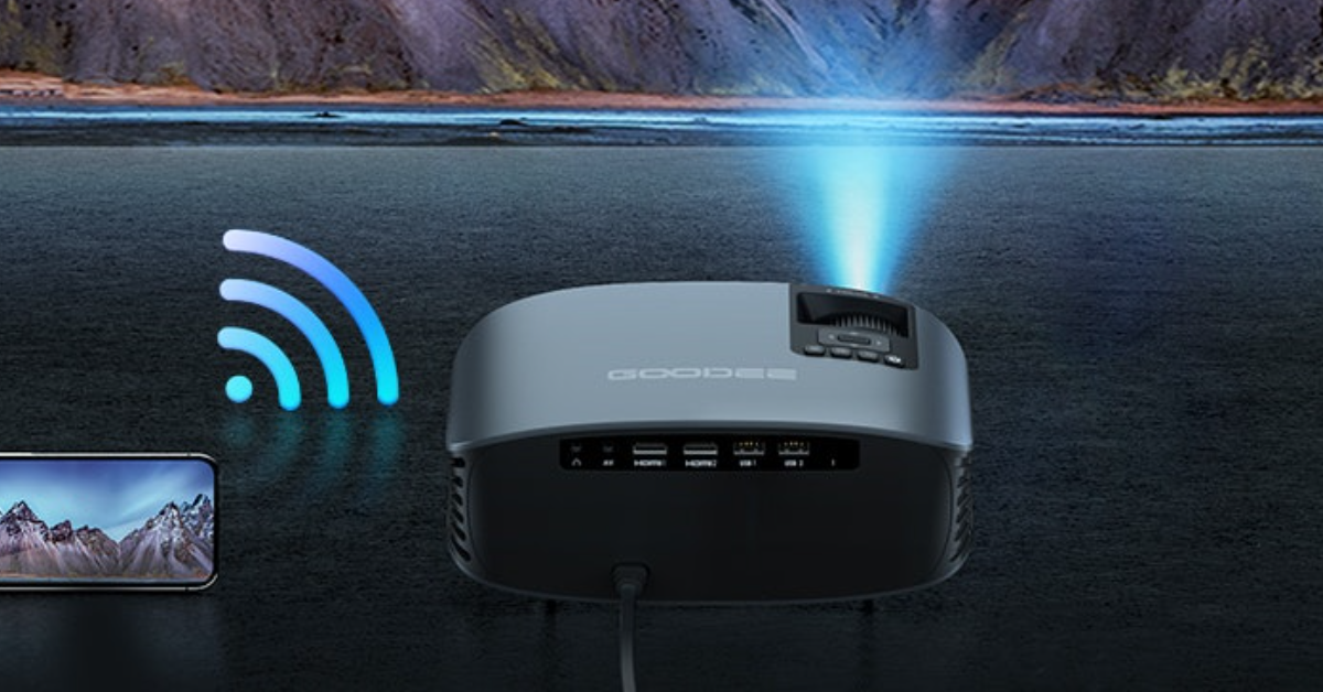 GooDee 4K proyector con roku