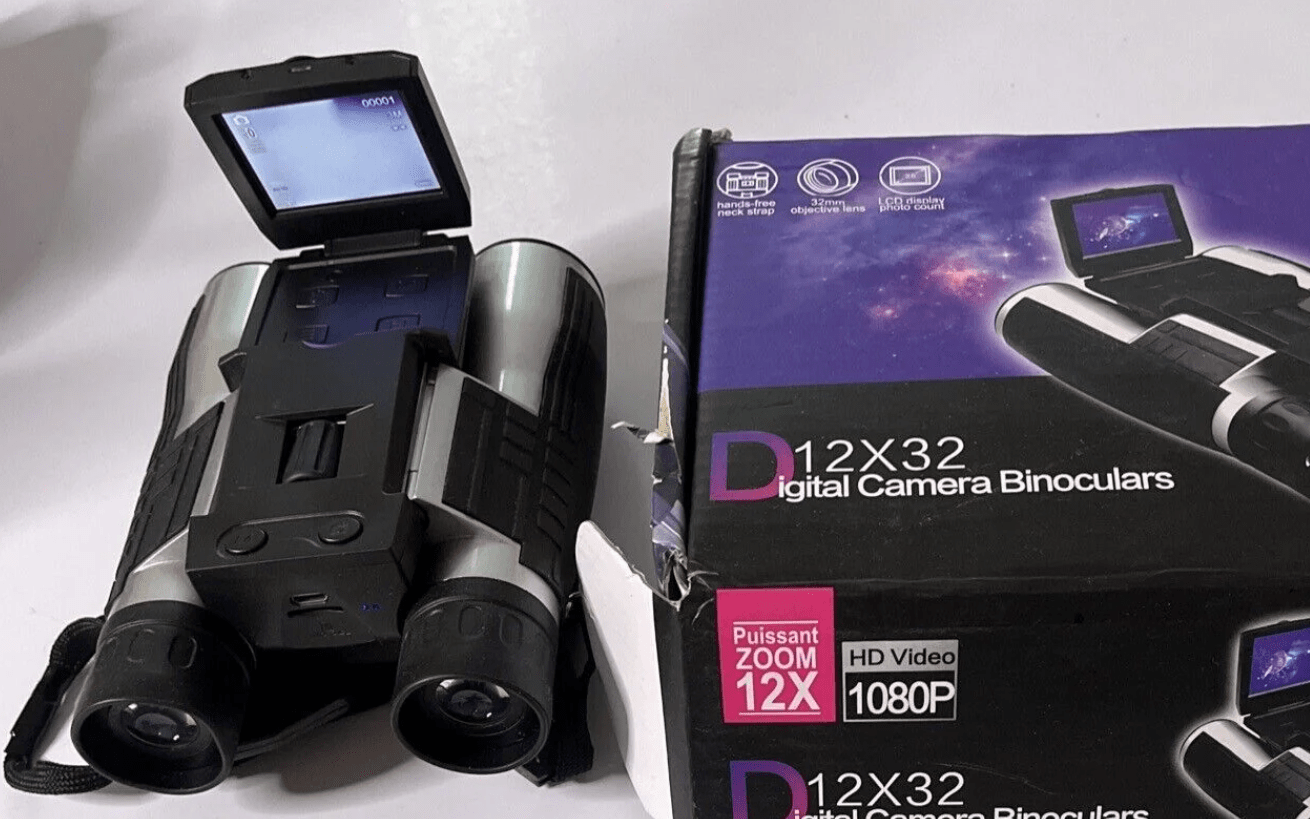 GordVE HD 12x32 Los mejores binoculares con cámara digital