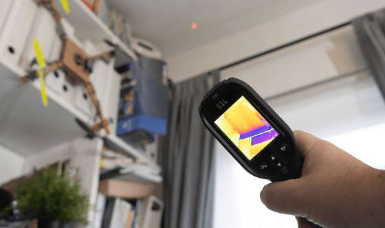  HIKMICRO E1L Cámara con sensor térmico portátil