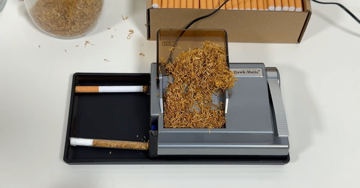 HK2 Mejor máquina para hacer cigarrillos en casa