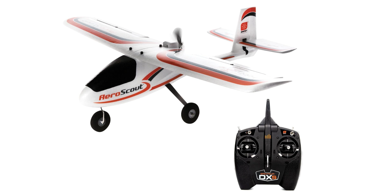 HOBBYZONE AIRPLANE AEROSCOUT S 2 aviones rc para principiantes