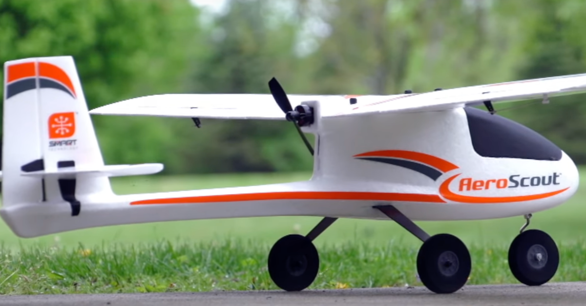 HOBBYZONE AEROSCOUT S 2 avión teledirigido
