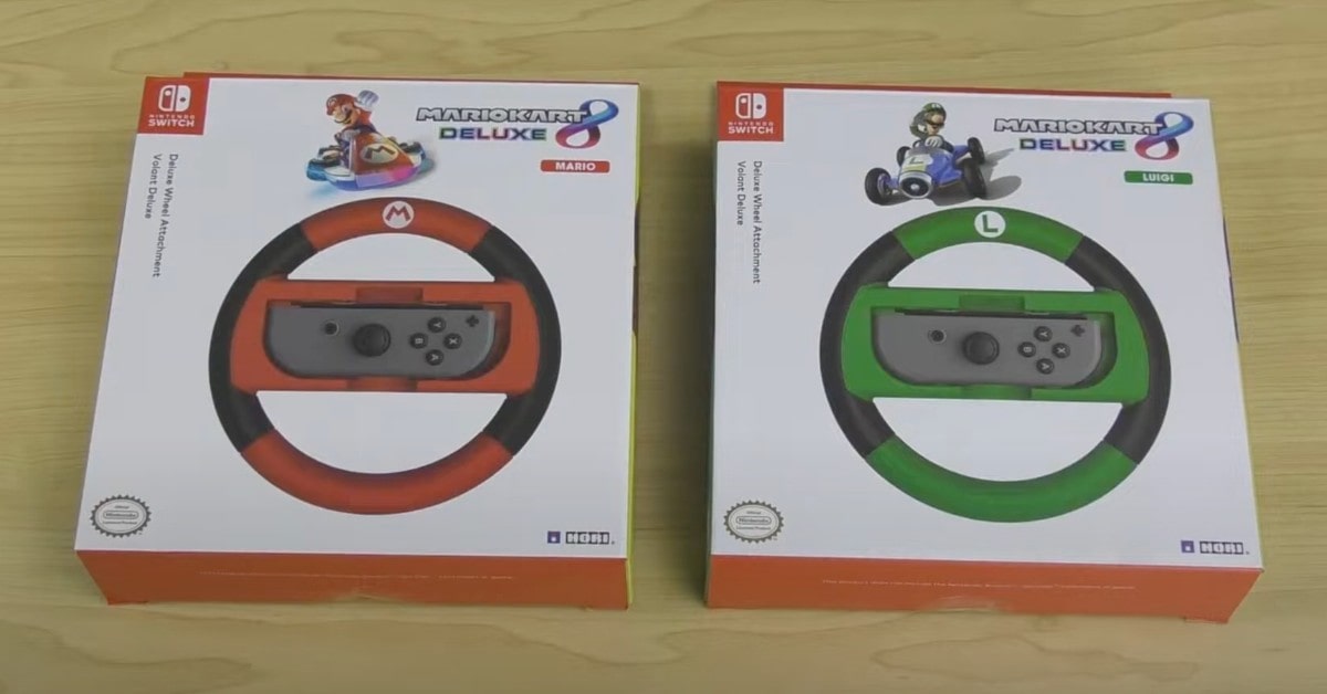 Volante HORI Mario Kart 8 Deluxe volante para nintendo switch