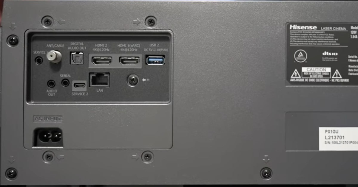 Hisense PX1-PRO 4K proyector inteligente 4k