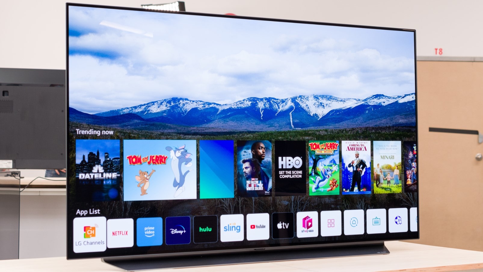 LG OLED C1 Series 55" smart TV garaje