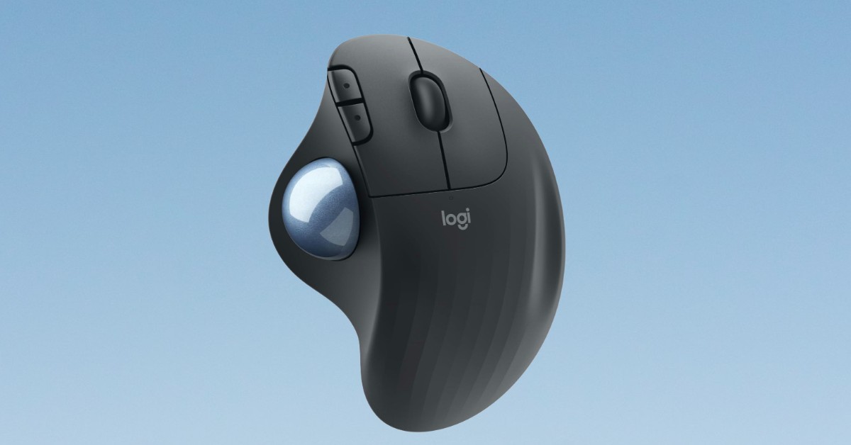 Logitech ERGO M575 ratón ergonómico inalámbrico