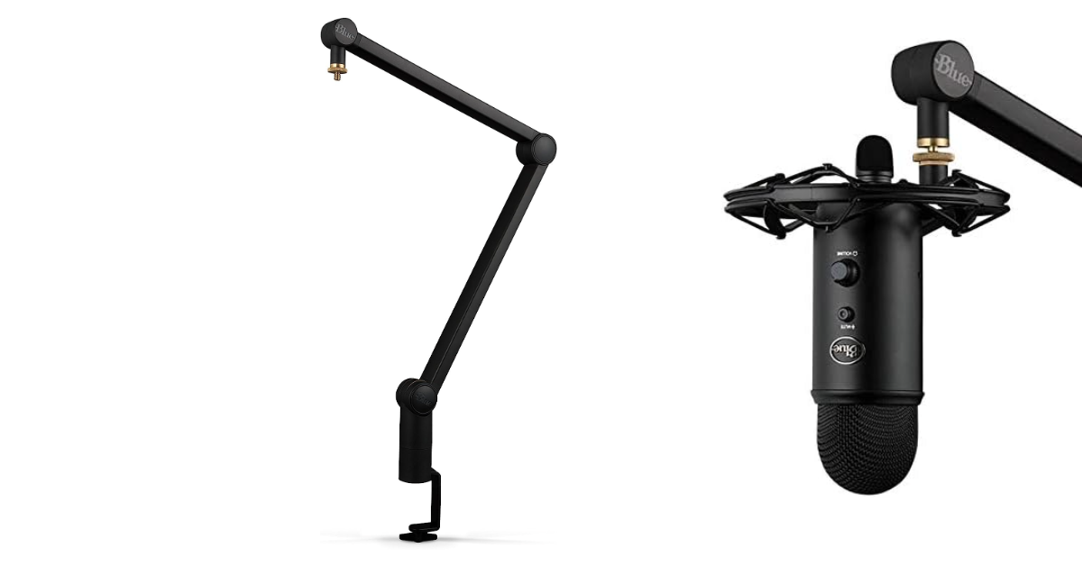 brazo articulado microfono Blue