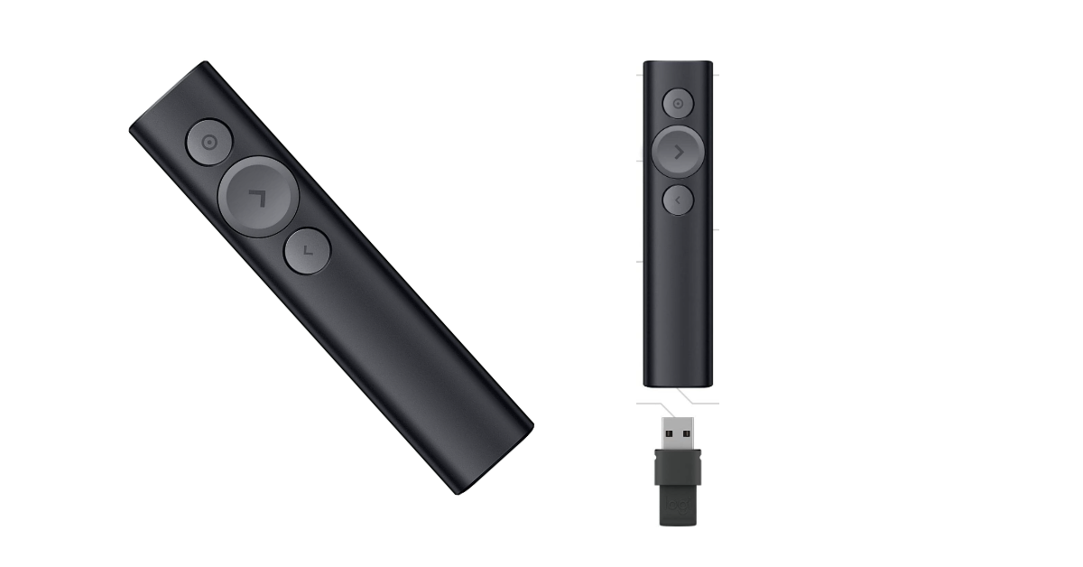 Presentador remoto inalámbrico Logitech Spotlight