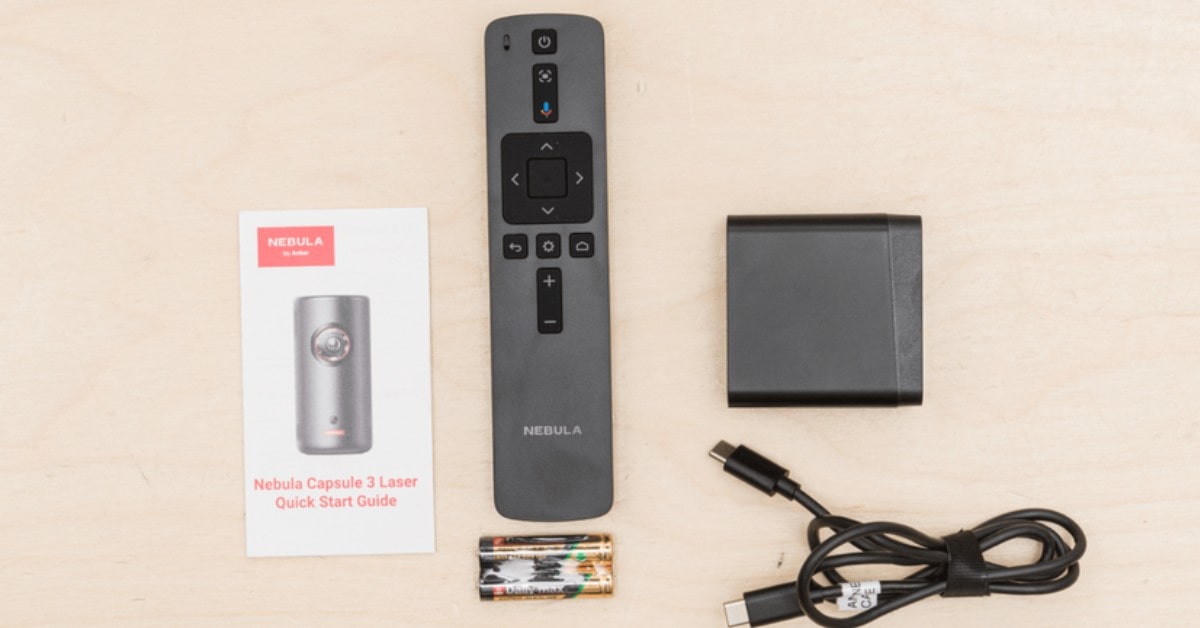 Proyector NEBULA Capsule 3 proyectores con netflix