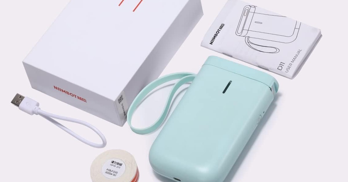 NIIMBOT D11 máquina para hacer pegatinas profesional