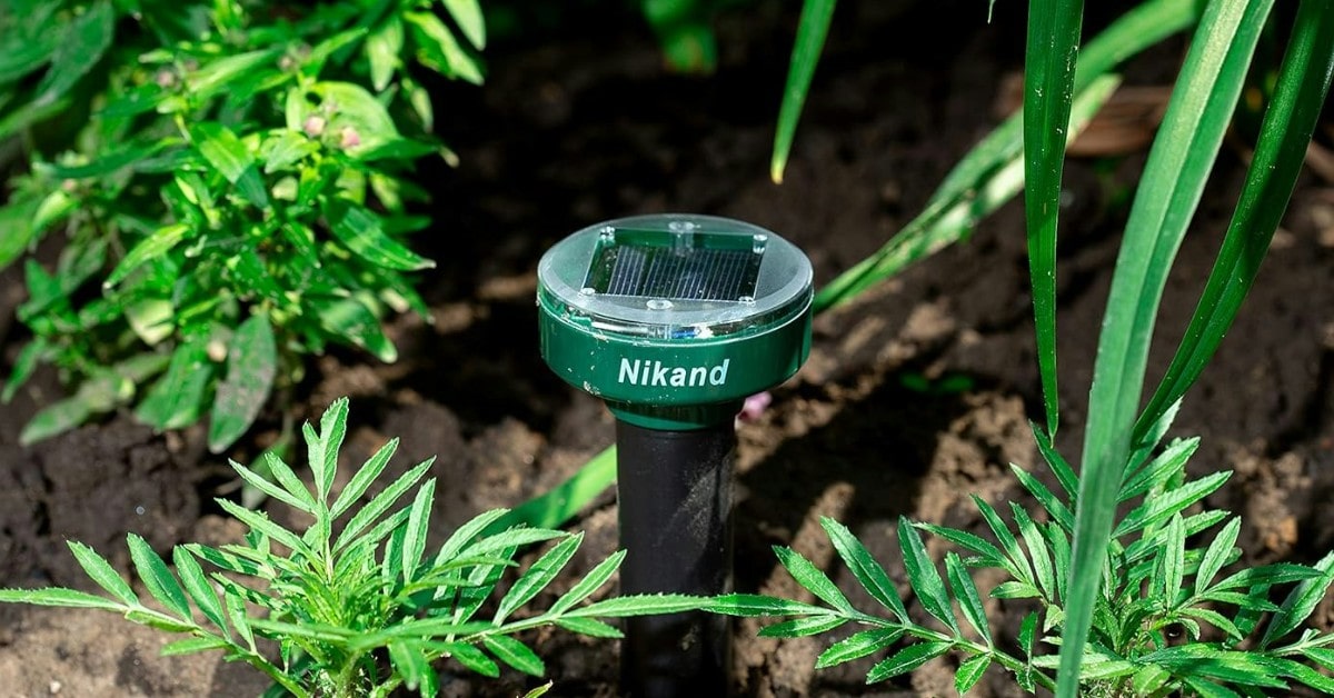 repelente ultrasónico para topos NIKAND