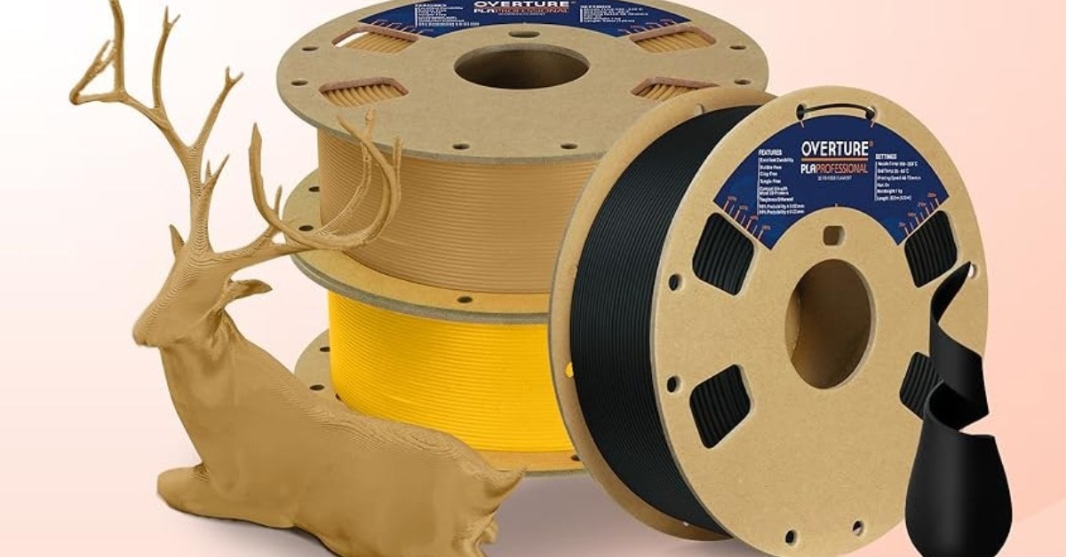 OVERTURE PLA+ mejor filamento de impresora 3d para miniaturas