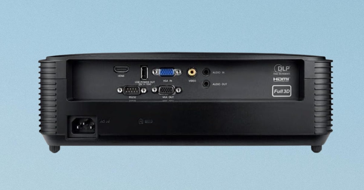 Optoma W400LVe mejores proyectores para oficina