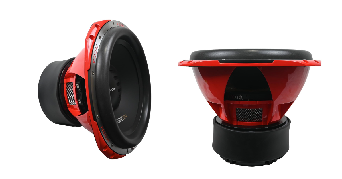 Orion HCCA154 Altavoz de subgraves para automóvil de competición de 15"